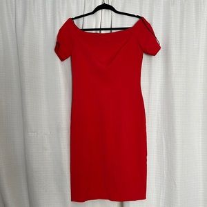 Never Worn red H&M cocktail dress.